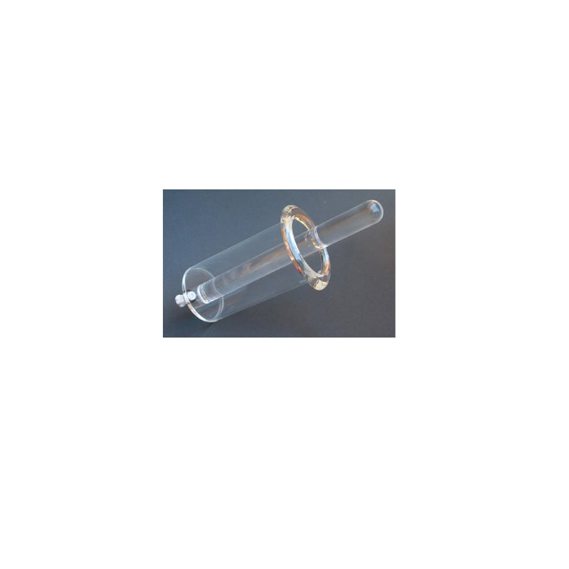 LA Pump Anal Rosebud Maker Cylinder LA Pump Anal Rosebud Maker Cylinder clear tube with center rod and circular flange