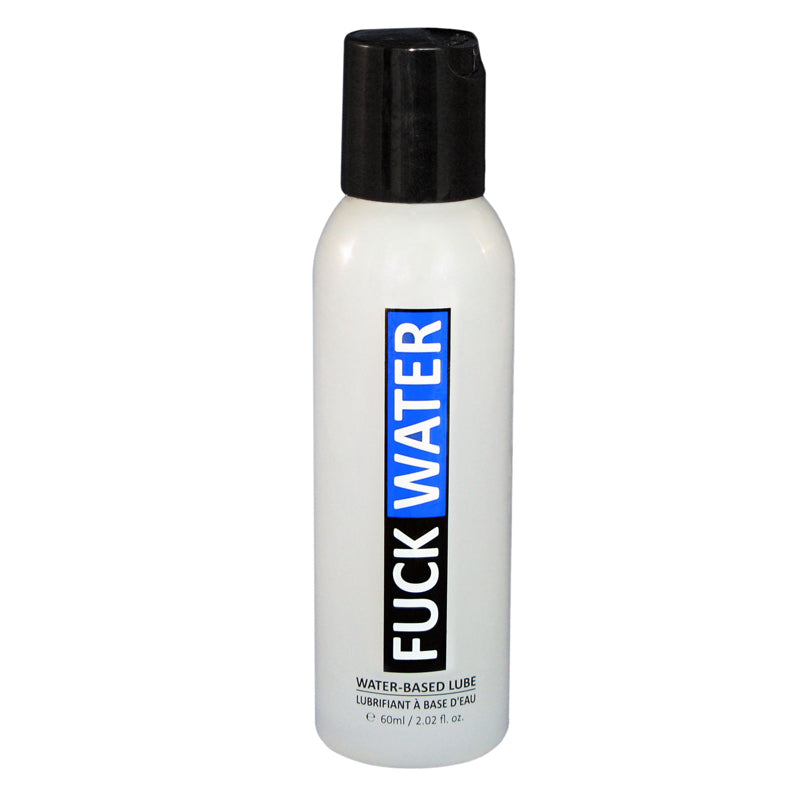 Fuck Water Original 2oz Fuck Water Original H2O 2 oz translucent bottle with black cap and blue vertical label