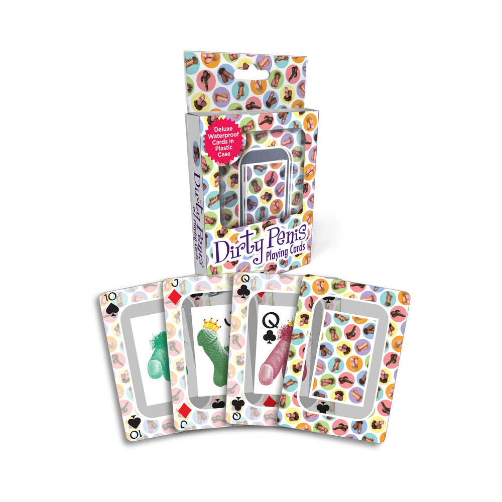 Dirty Penis Waterproof Playing Cards Dirty Penis waterproof card deck with printed tuck box