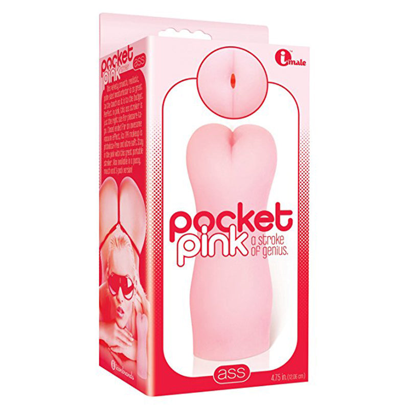 The 9''s Pocket Pink, Pussy Masturbator Icon Brands The 9s Pocket pink masturbator retail box