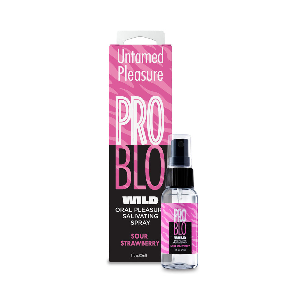 ProBlo Wild Mouthwatering Salivating Spray Sour Strawberry 1 oz. ProBlo Wild Mouthwatering Salivating Spray Sour Strawberry 1 oz.