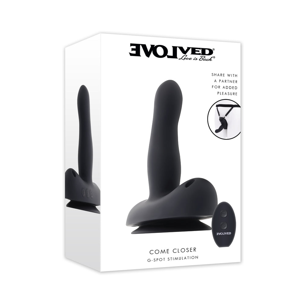 Evolved Come Closer Black Boxed black Evolved Come Closer vibrator