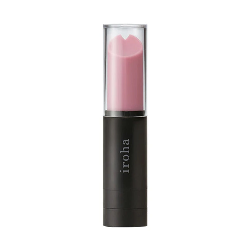 iroha Stick Lilac/Black Light pink Tenga Iroha Stick vibrator in black cylindrical case