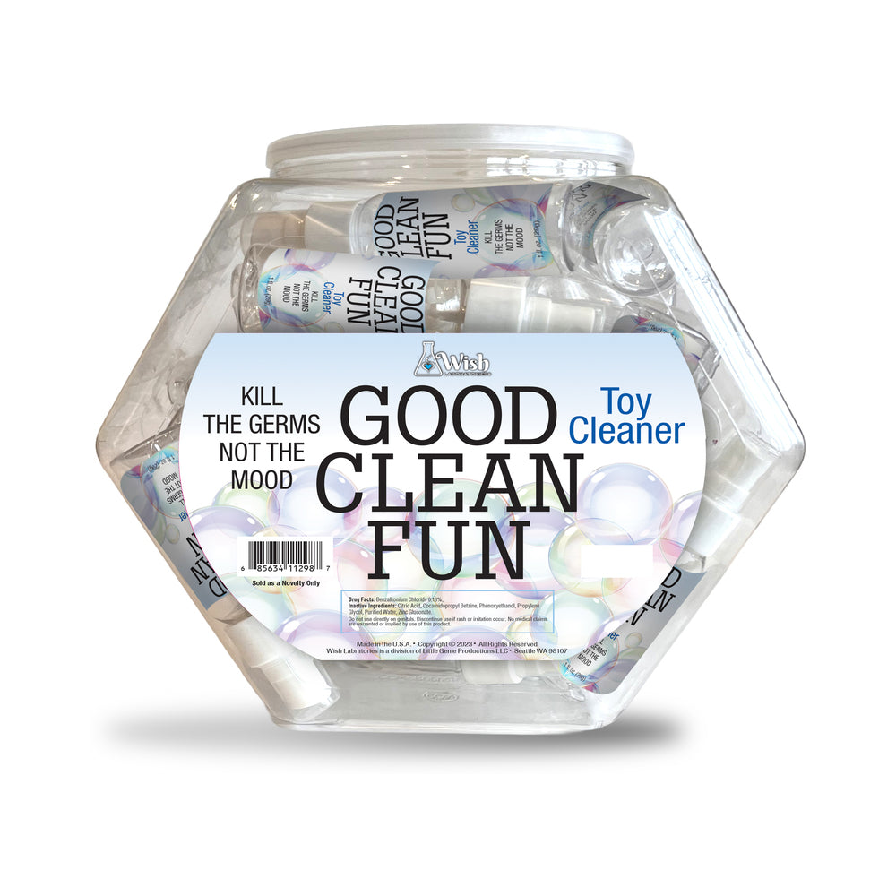 Good Clean Fun Unscented 1 oz. 36-Piece Fishbowl Good Clean Fun Unscented 1 oz. 36-Piece Fishbowl