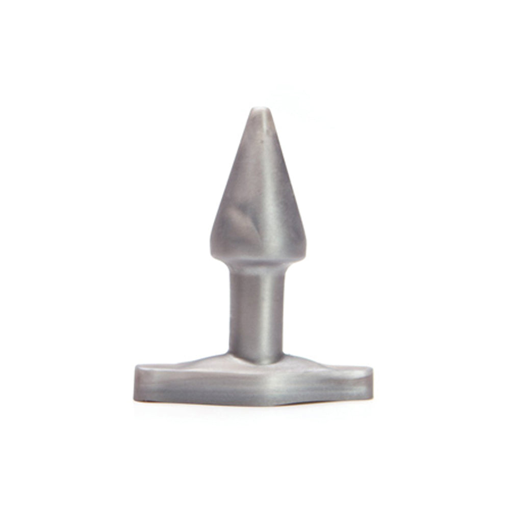 Tantus Stud Plug Anal Plug Silver Metallic silver Tantus Stud Plug with cone tip and rectangular base