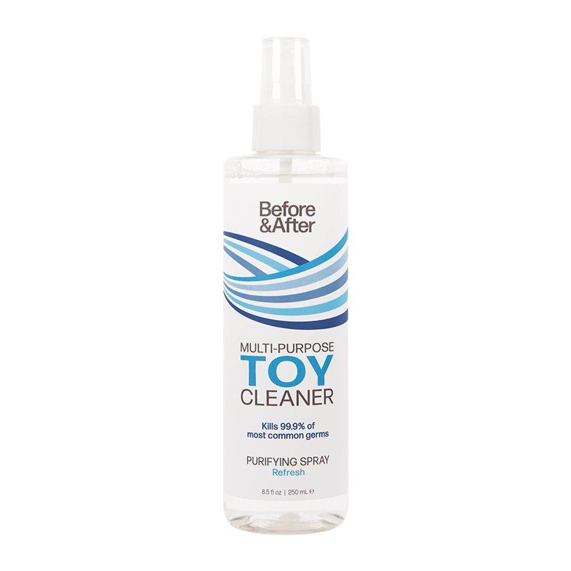Before & After Spray Toy Cleaner 8.5 oz Before and After 8.5 oz toy cleaner with white spray pump