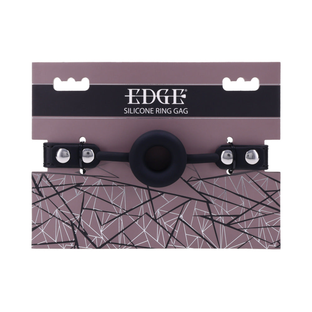 Sportsheets Edge Silicone Ring Gag Sportsheets Edge Silicone Ring Gag on retail display card