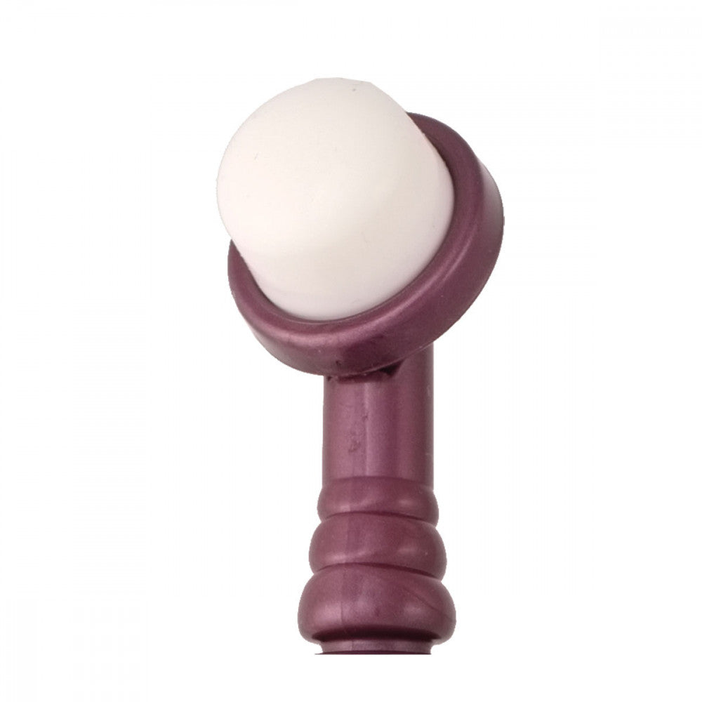 Eroscillator 2 Soft Finger Tip Attachment Purple purple Eroscillator Soft Finger Tip with broad white silicone pad