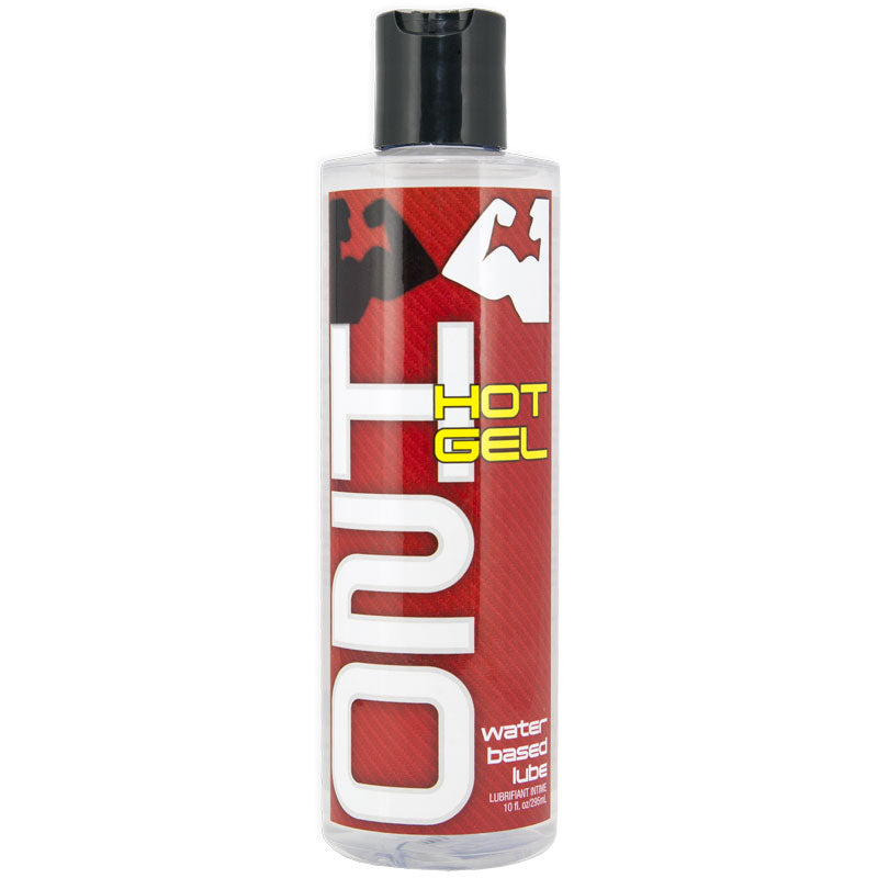 Elbow Grease H2O Hot Gel Lubricant (10oz) Elbow Grease H2O Hot Gel 10 oz bottle with black cap and red label