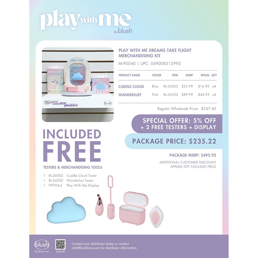 Play With Me Dreams Take Flight Merchandising Kit Play With Me Dreams Take Flight merchandising kit component sheet