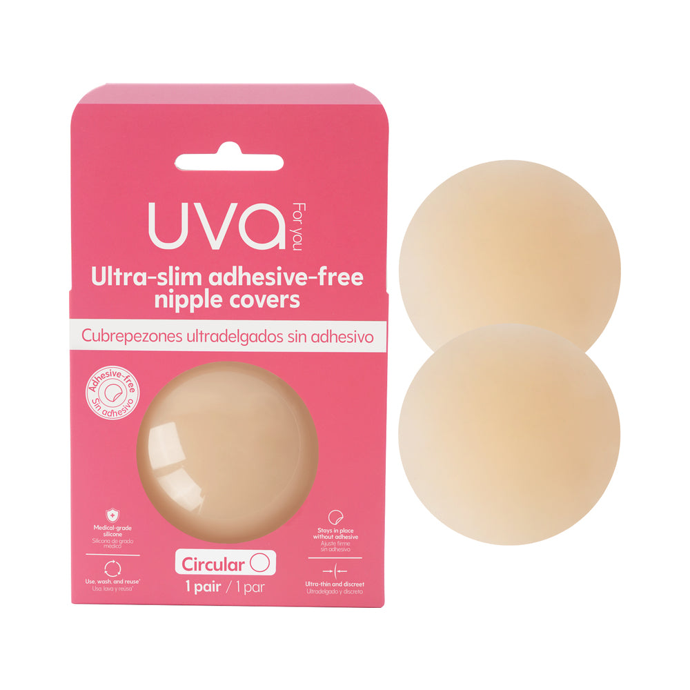UVA Vanilla Non-Adhesive Round Nipple Covers UVA Vanilla Non-Adhesive Round Nipple Covers