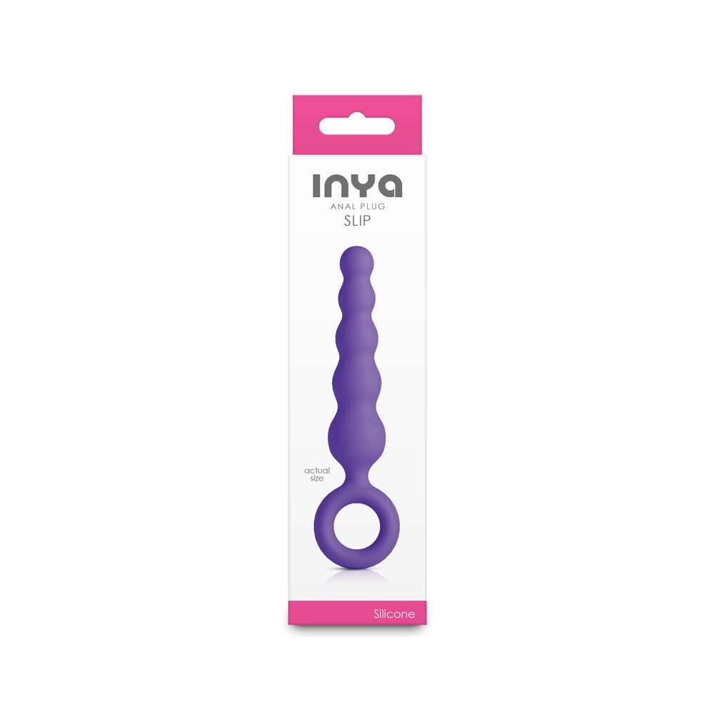 INYA Slip Purple Purple INYA Slip contoured plug in tall white package