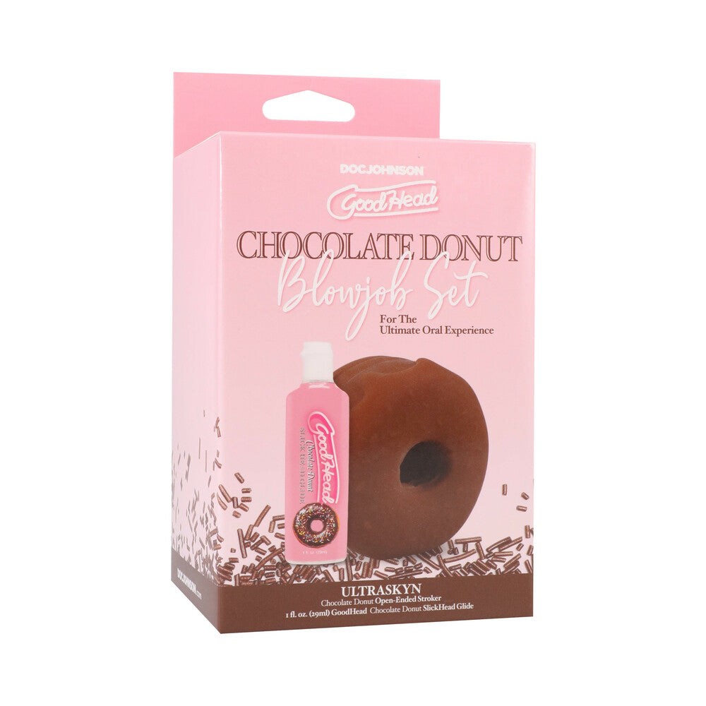 GoodHead Chocolate Donut Blowjob Set GoodHead Chocolate Donut Blowjob Set in pink illustrated box
