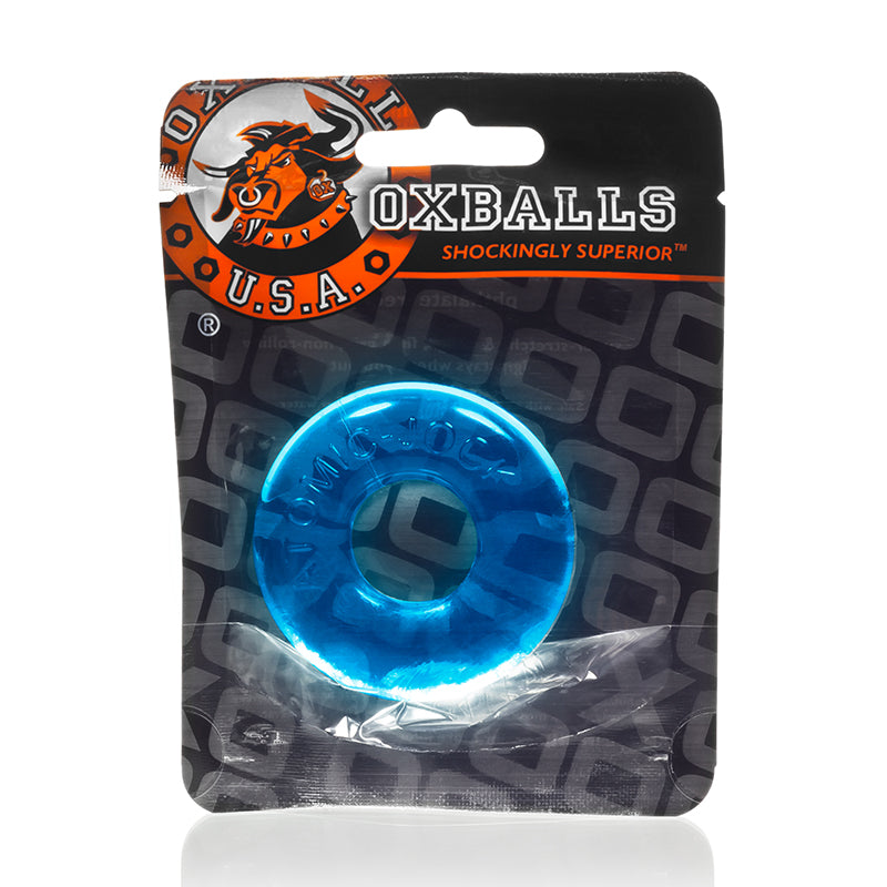OxBalls Do-Nut- 2, Cockring, Large, Ice Blue OxBalls Do-Nut- 2, Cockring, Large, Ice Blue
