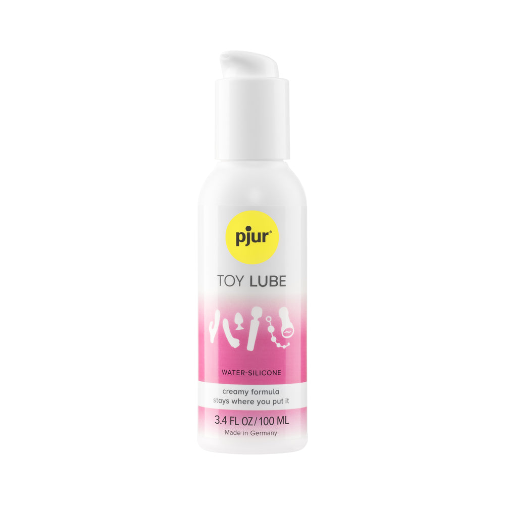 pjur TOY LUBE 3.4 oz. pjur Toy Lube 3.4 oz white pump bottle with pink label