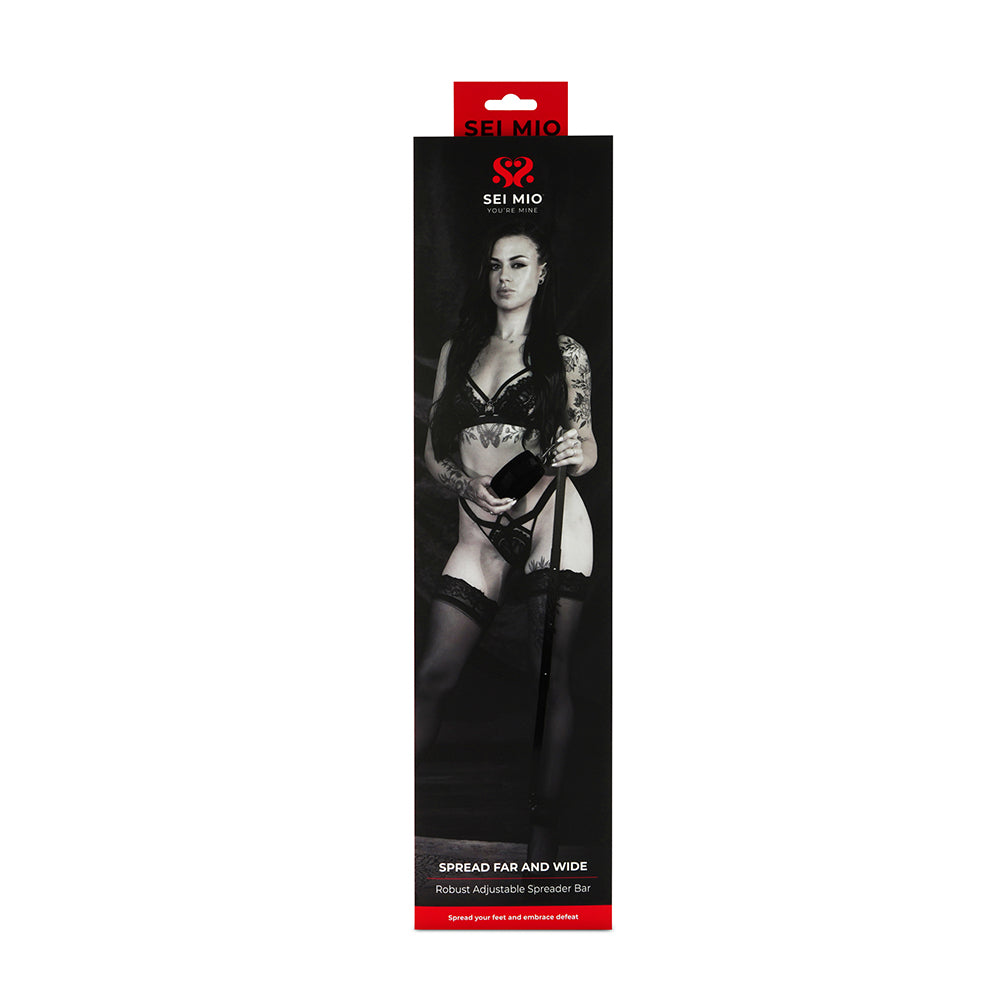 SEI MIO Spread Far and Wide Robust Adjustable Spreader Bar with Cuffs SEI MIO Spread Far and Wide spreader bar in retail package