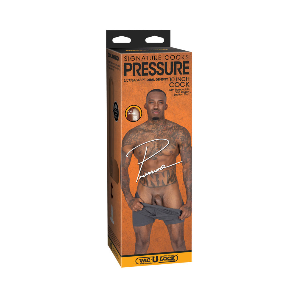 Signature Cocks Pressure 10 in. ULTRASKYN Vac-U-Lock Dildo Signature Cocks Pressure 10 in. ULTRASKYN Vac-U-Lock Dildo