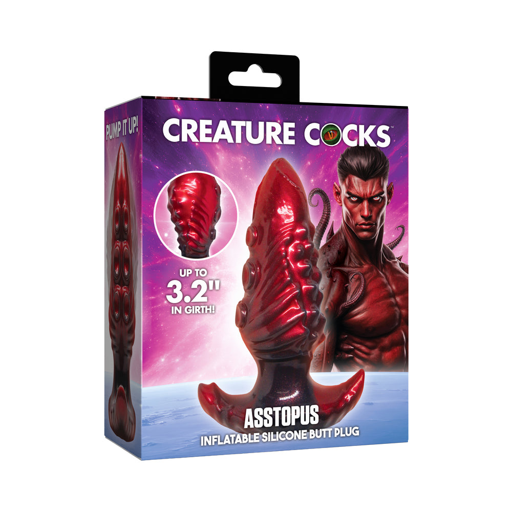 Creature Cocks Tentacle Inflatable Silicone Anal Plug Large Creature Cocks Tentacle Inflatable Silicone Anal Plug Large