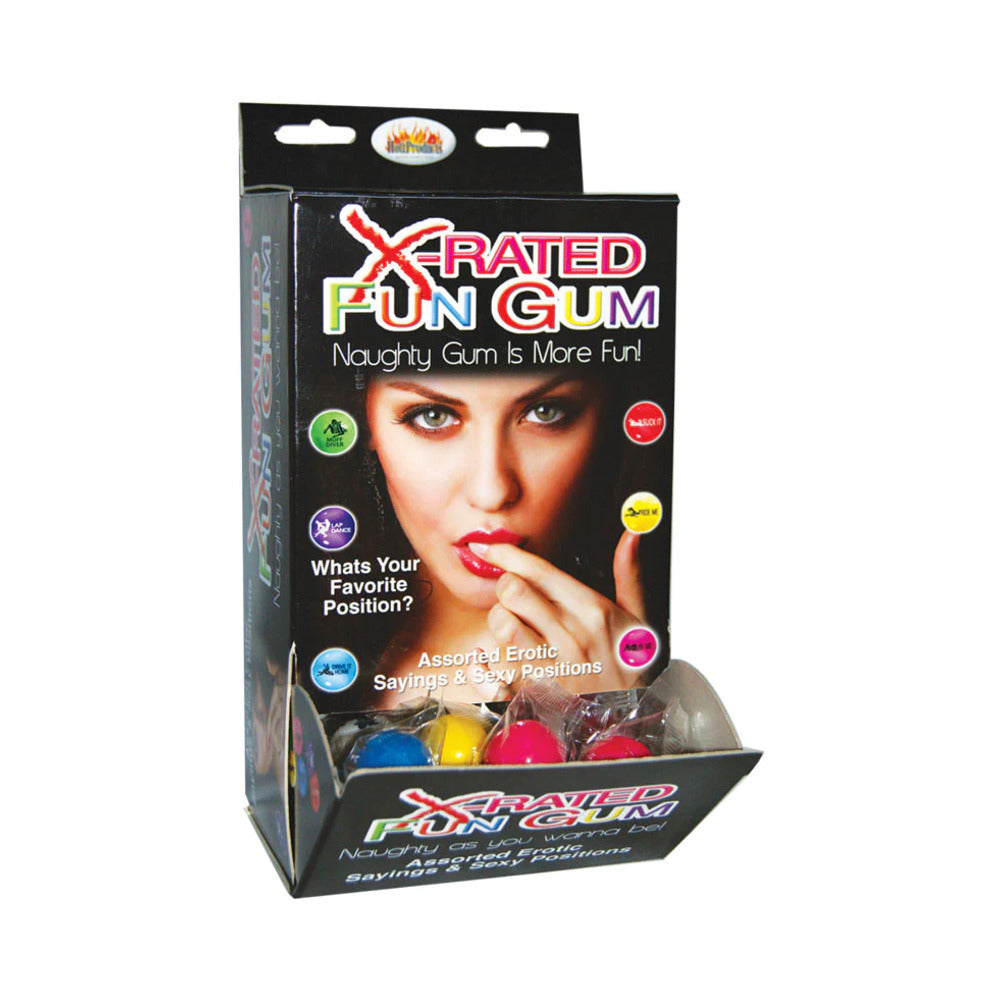 X-Rated Fun Gum Wall Mount DP (90pcs) X-Rated Fun Gum Wall Mount DP (90pcs)