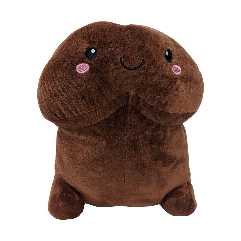Shots Short Penis Stuffy 11.80 in. Brown short brown Shots Penis Stuffy plush with rounded body and embroidered face