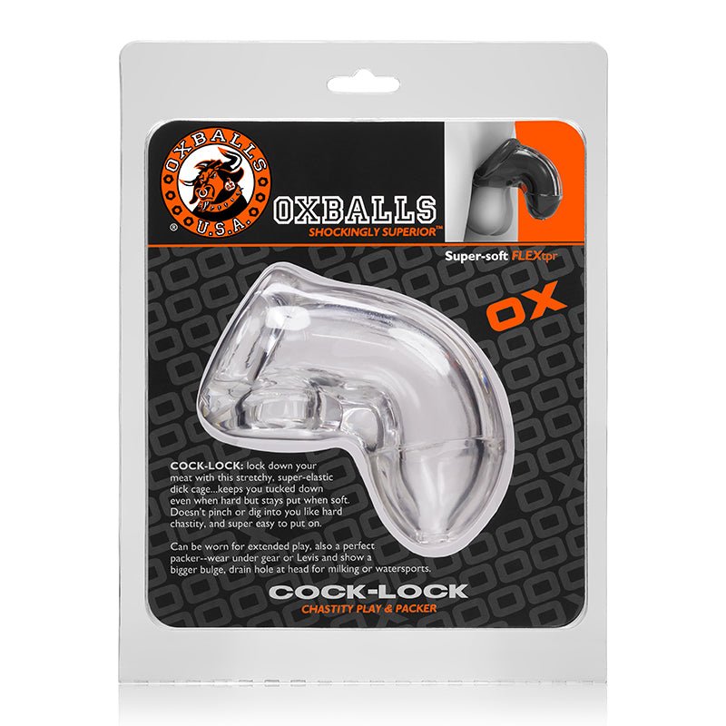 OxBalls Cock-Lock, Chastity, Clear OxBalls Cock-Lock, Chastity, Clear