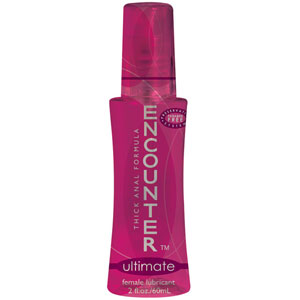 Ultimate Encounter Female Thick Anal Formula (2oz) Magenta 2 oz Ultimate Encounter thick anal gel bottle with clear cap
