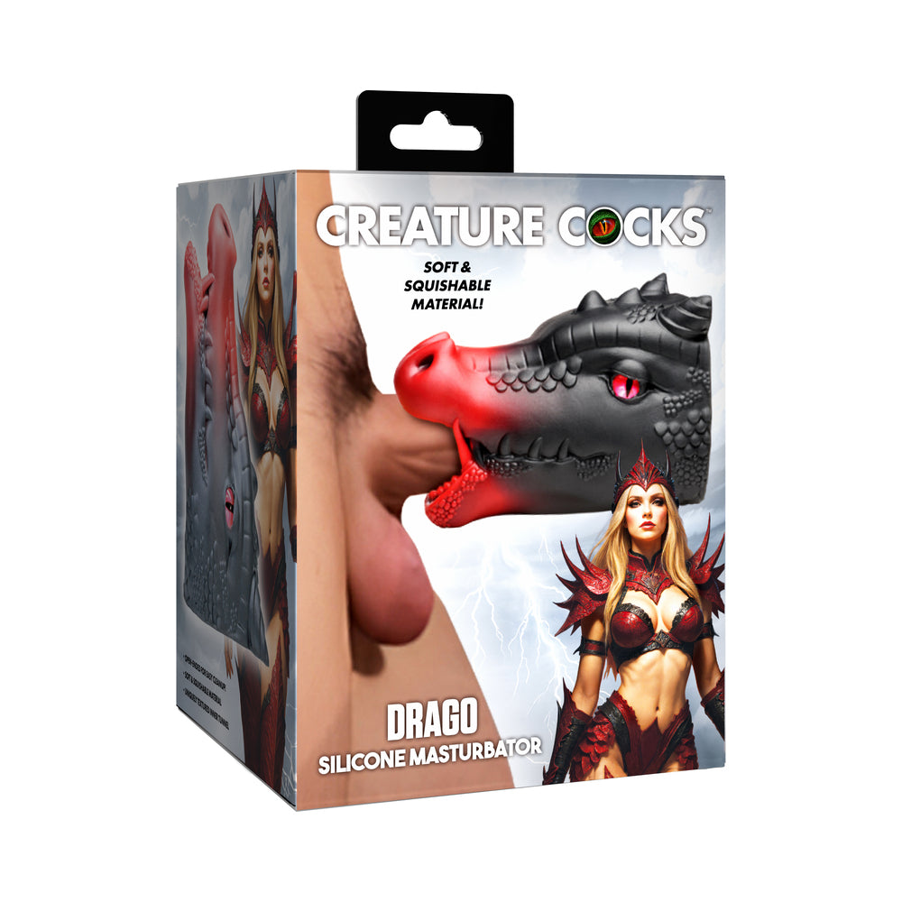 Creature Cocks Drago Silicone Masturbator Creature Cocks Drago Silicone Masturbator