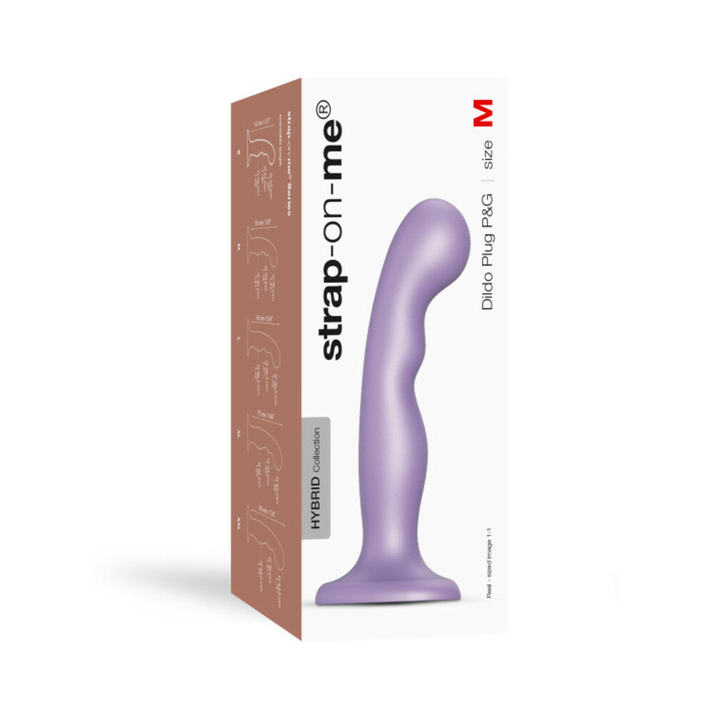 Strap-On-Me Dildo Plug P&G Metallic Lilac Medium Medium metallic-lilac Strap-On-Me P&G dildo plug box