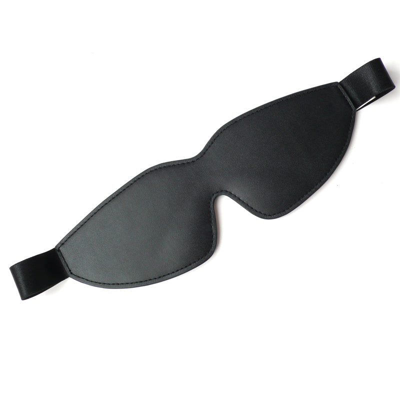 KinkLab Padded Blindfold (Black) KinkLab Padded Blindfold black contoured blindfold with side straps