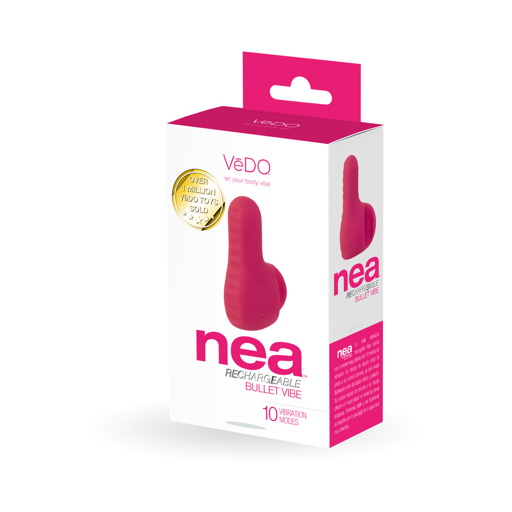 VeDO Nea Rechargeable Finger Vibe Foxy Pink Foxy-pink VeDO Nea rechargeable finger vibe retail box
