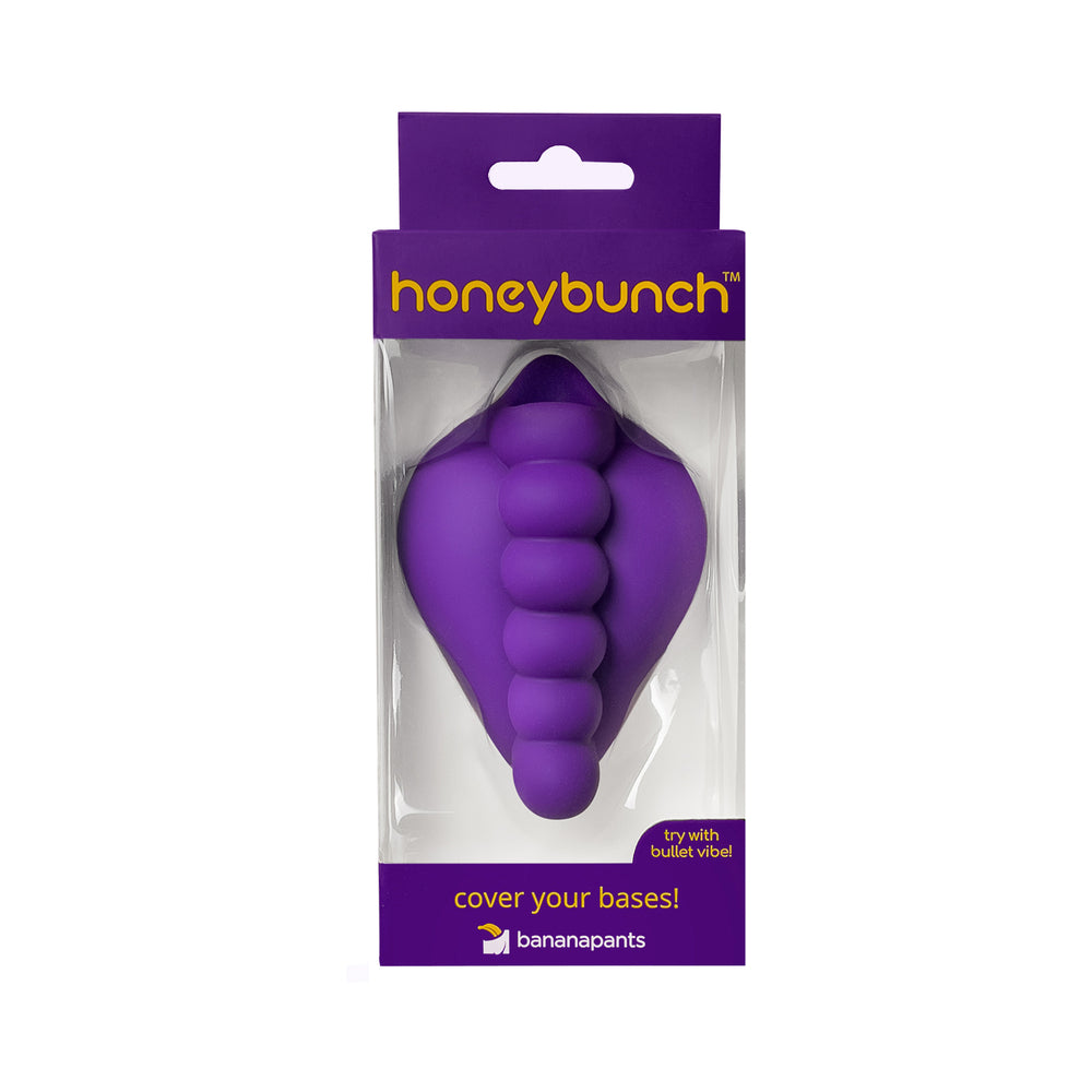 Banana Pants HoneyBunch Purple Banana Pants HoneyBunch purple ribbed silicone base sleeve inside front retail package