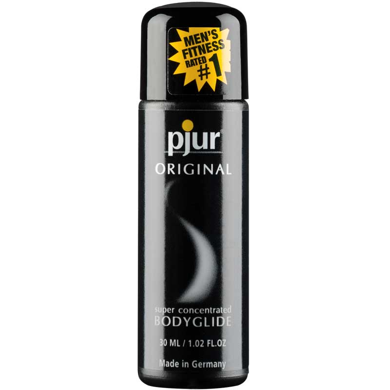 Pjur Original 30 ml silicone lubricant in compact black bottle