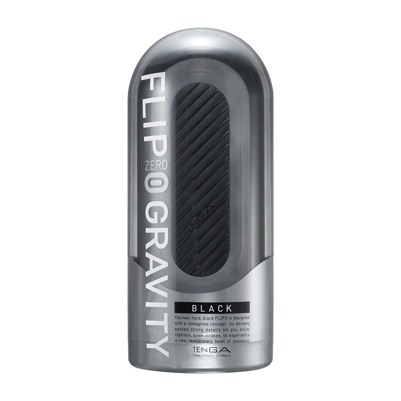 Tenga Flip Zero Gravity Black stroker upright case