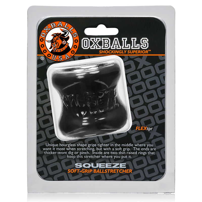 OxBalls Squeeze, Ball Stretcher, Black OxBalls Squeeze, Ball Stretcher, Black