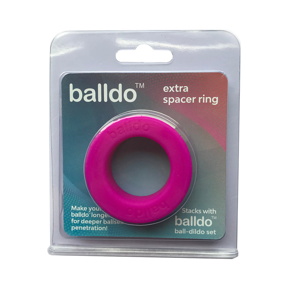Balldo Single Spacer Ring Purple purple Balldo extra spacer ring in clear hanging retail case