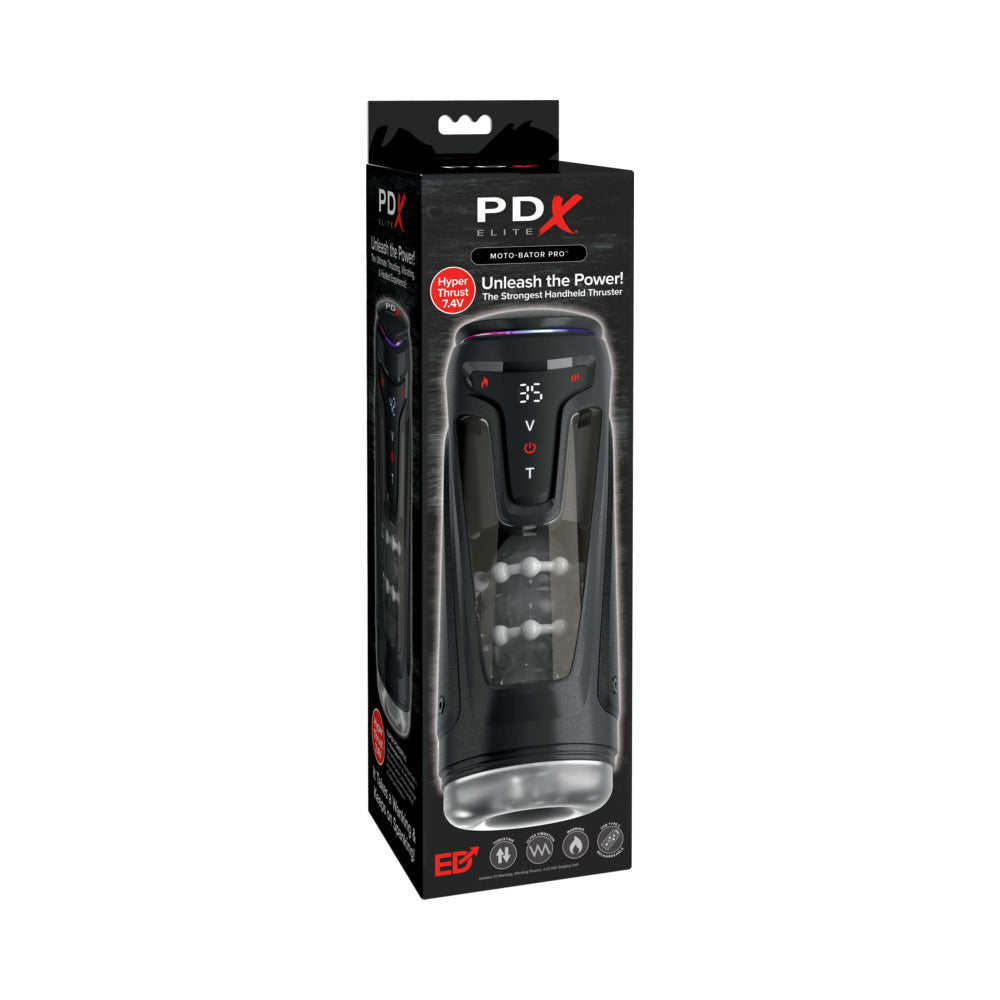 PDX Elite Moto-Bator Pro PDX Elite Moto-Bator Pro clear stroker in tall black box