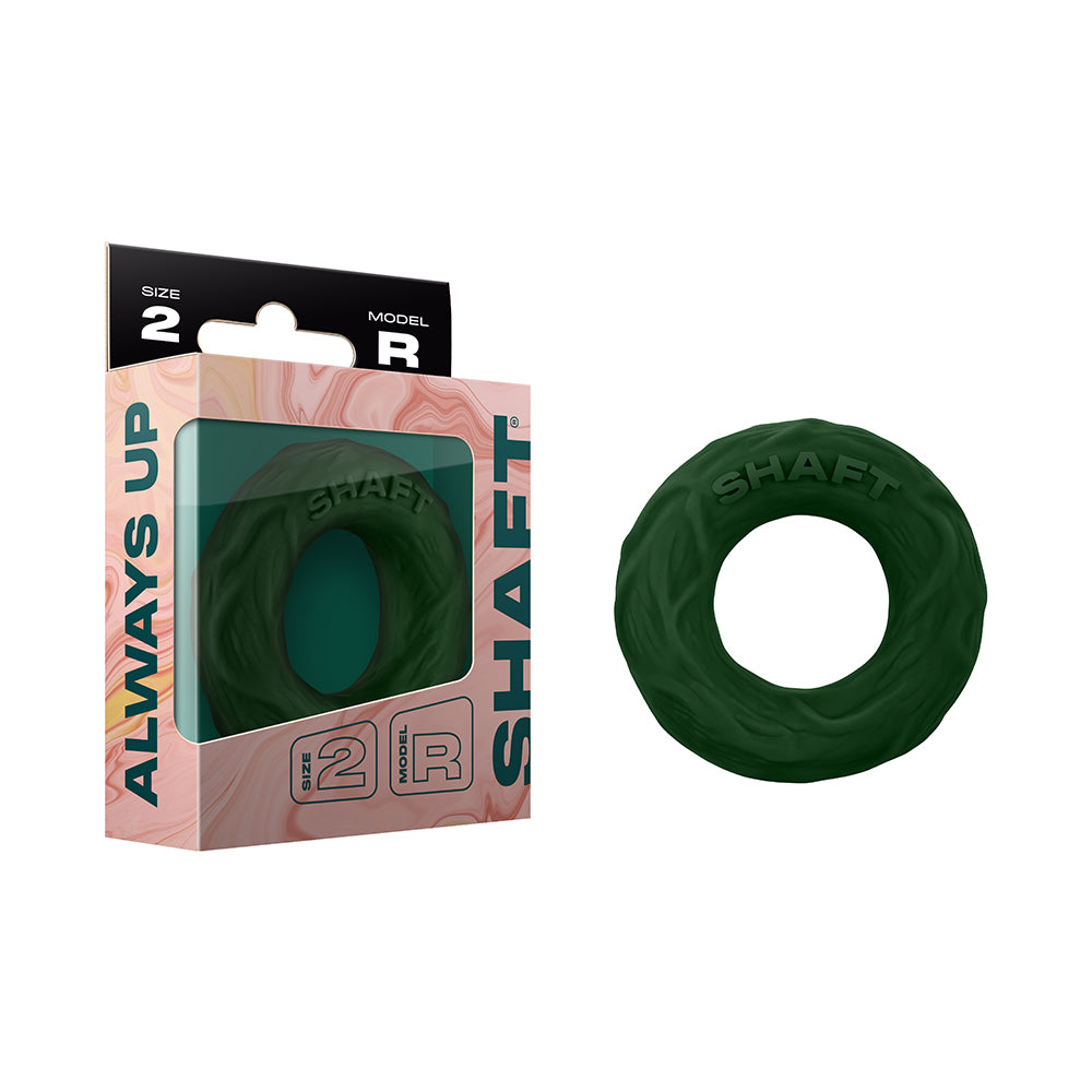 Shaft Model R: C-Ring Green Size 2 green Shaft Model R Size 2 single C-ring with pink retail package