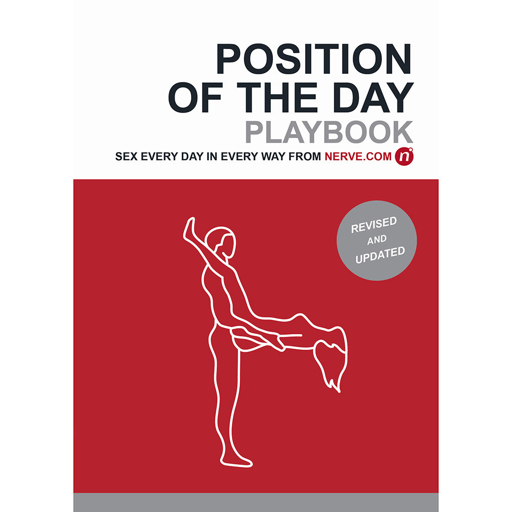 Position of the Day Playbook Revised and Updated: Sex Every Day in Every Way White and red Position of the Day Playbook revised paperback cover