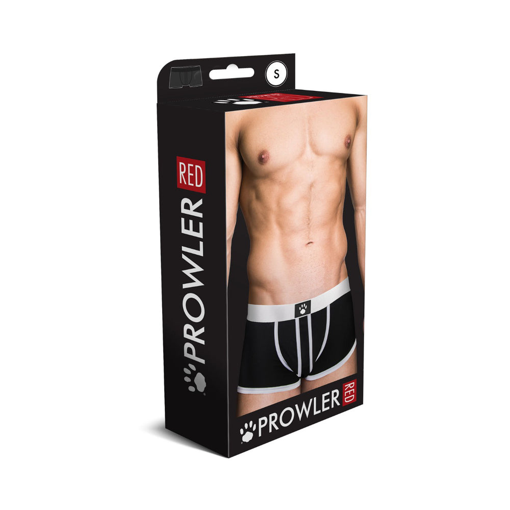 Prowler RED Assless Trunk White S Prowler RED white-trim open-back trunk size S retail box