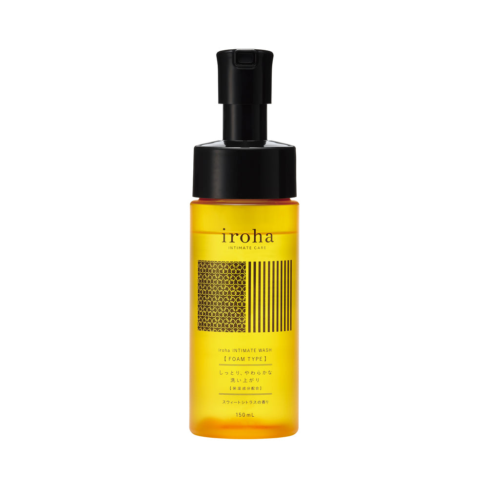 iroha Intimate Wash Foam Sweet Citrus 5.07 oz. iroha Intimate Wash Foam Sweet Citrus 5.07 oz.