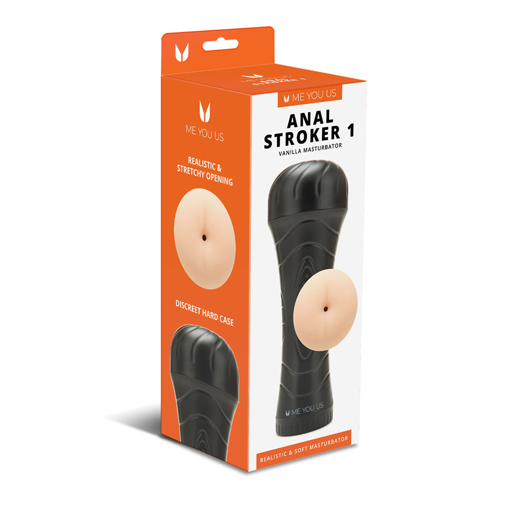 Me You Us Ultra Stroker Anal Vanilla Me You Us Ultra Stroker Anal vanilla sleeve retail box