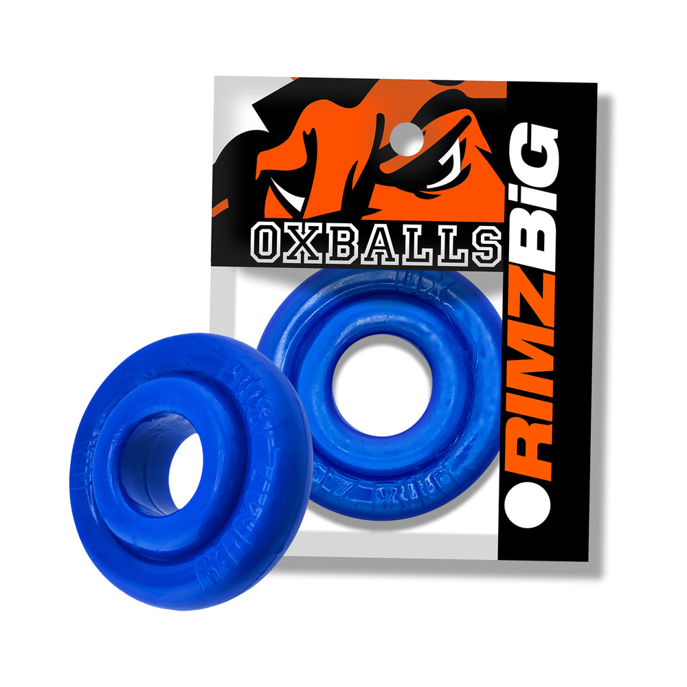 Oxballs Rimz Big Single Ring Pool Pool blue Oxballs Rimz Big wide-profile ring with package