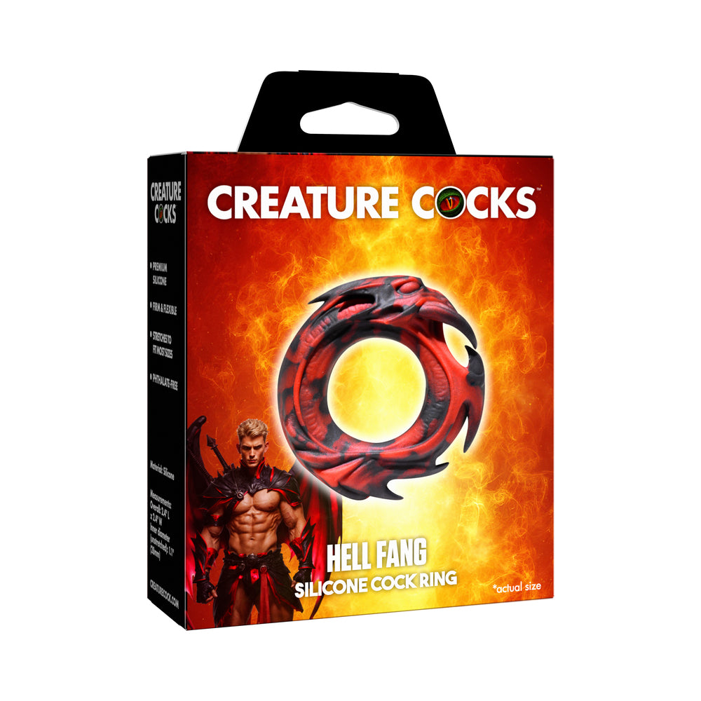 Creature Cocks Hell Fang Silicone Cock Ring Creature Cocks Hell Fang Silicone Cock Ring