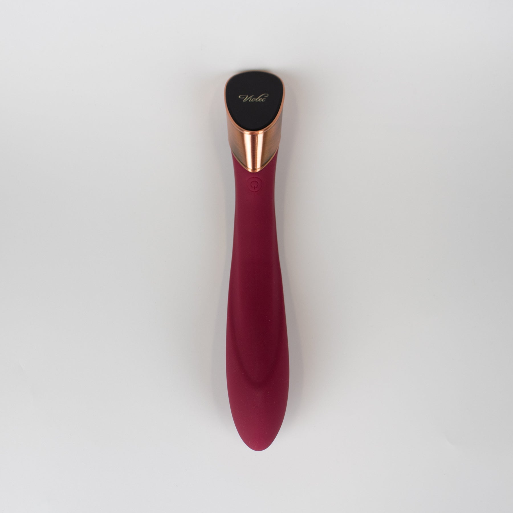 Manto Touch Panel G-Spot Vibrator Wine Red Wine-red Viotec Manto vibrator with black touch panel