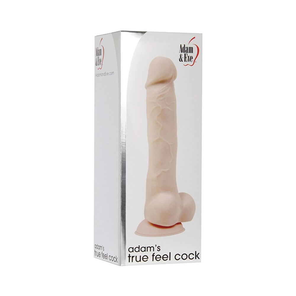 Adam & Eve Adam''s True Beige 7 Inch Dildo Adam & Eve Adam's True beige 7-inch dildo displayed in its white retail box