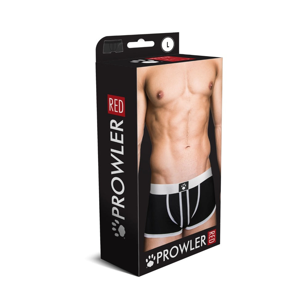 Prowler RED Assless Trunk White L Prowler RED white-trim open-back trunk size L retail box