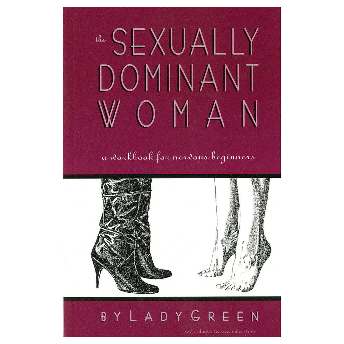 The Sexually Dominant Woman white Sexually Dominant Woman cover with burgundy title panel and two cropped figures