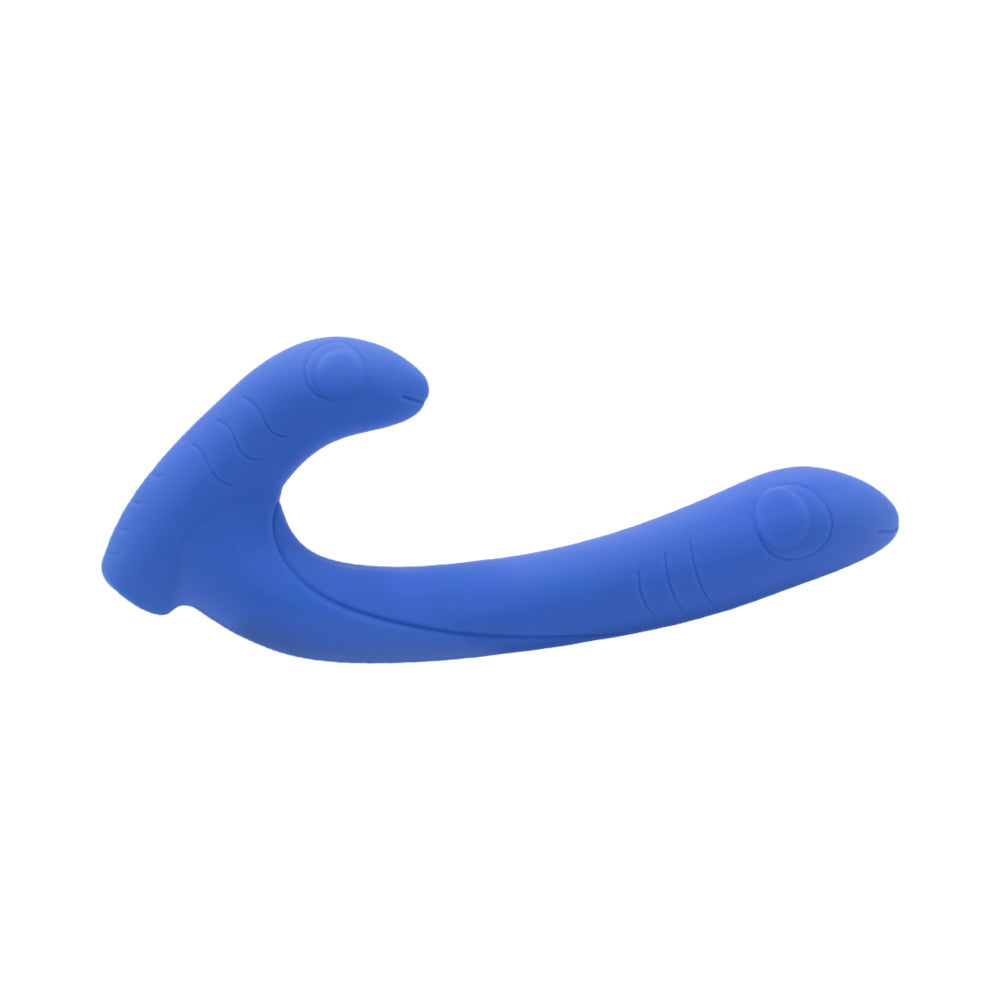 Cute Little Fuckers Jix Periwinkle periwinkle Jix curved dual-ended vibrator with two tapered arms