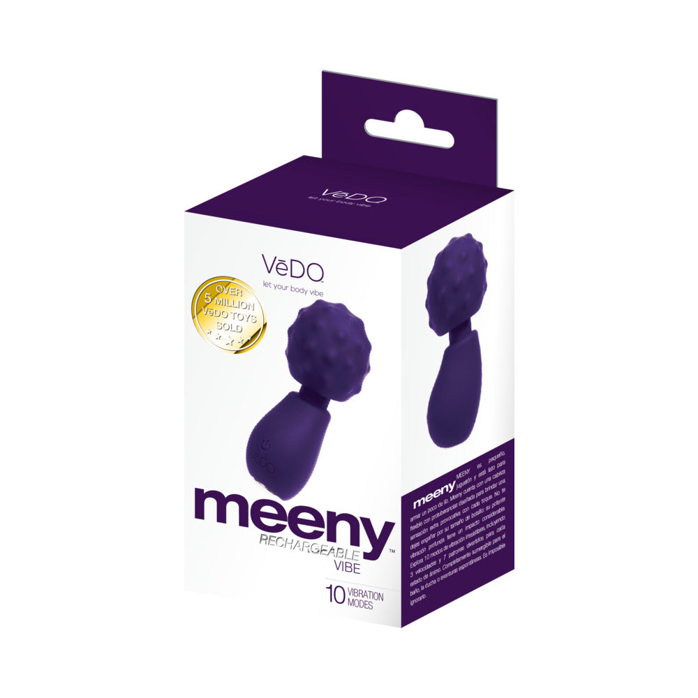 VeDO Meeny Rechargeable Extra Mini Wand Purple VeDO Meeny Rechargeable Extra Mini Wand Purple