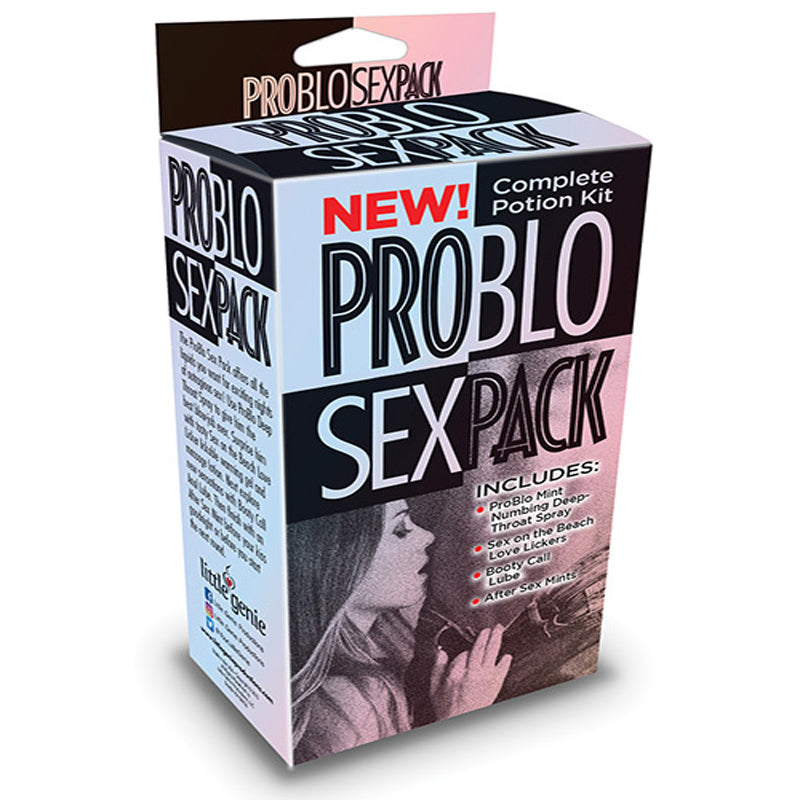 ProBlo Sex Pack Little Genie ProBlo Sex Pack black and pink retail box